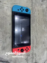  6 Nintendo switch with controller and 3 games