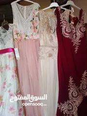  4 فساتين سهره للاجار