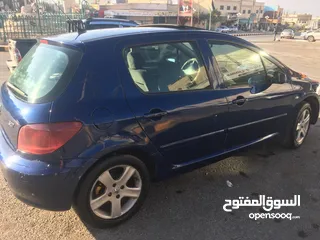  6 بيجو 307 موديل 2004 جير عادي