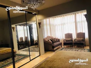  15 شقة مفروشه  للايجار في الجبيهة
