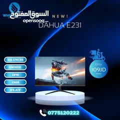  1 شاشة Dahua 24 inch 180HZ ips بس ب 109JD شامل التوصيل