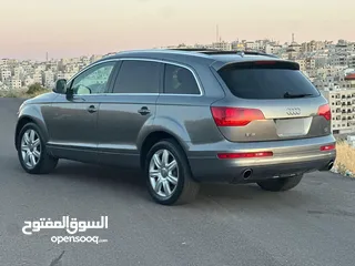  6 جيب اودي Q7 2007  كوارتر فل اوبشن كامل بانوراما اعلى صنف فحص كامل بحالة الوكالة