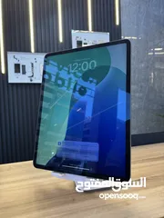  3 iPad Pro 12.9" الجيل الرابع  Wi-Fi  128GB  رمادي  إصدار 2020  بطارية 87%