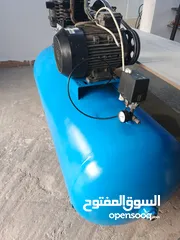  1 كمبريسه هواء 500 لتر 11BAR إيطالي نوع ABAC 3فاز