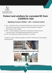  2 إصلاح  كافة أنواع الشروخ الخرسانية وأعمال الصيانة Concrete repairing and all maintenance work