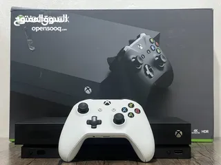  1 جهاز Xbox One X تيرا بحالة الجديد