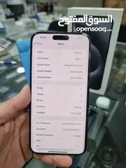  6 iphone 15 pro max 256GB شرق الأوسط بسعر مناسب