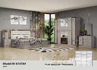  5 Latest modern design 2024 bedroom set