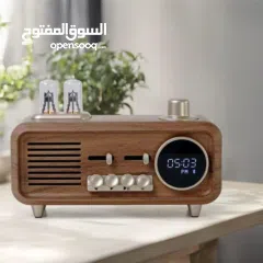  5 سبيكر راديو انتيك منظر جميل وصوت نقي جداً