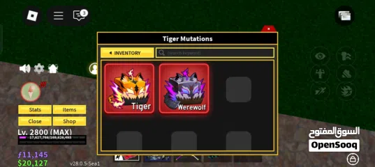  17 للبيع حساب بلوكس فروت قوي تقريبا كل شي في اللعبه blox fruit account strong for sell