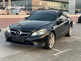  1 Mercedes E250 Coupe 2014 black