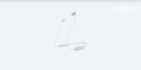  3 سماعة SONY WI-C100 Wireless In-ear Headphones