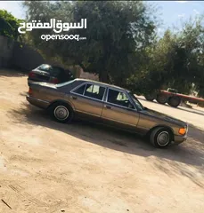  2 مرسيدس w126 موديل 1991 للبيع