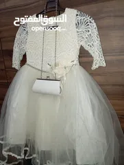  3 فستان اطفال زفاف