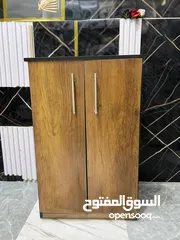  7 بشكل مميز خزانة أحذية تفصيل خشب مستورد متوفر بحجمين بسعر الجملة يتحمل اوزان عالية خشب أصلي مكفول