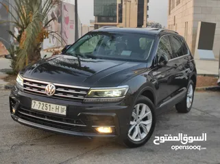  12 فولكسفاجن تيجوان فل كامل اضافات