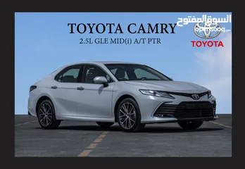  1 TOYOTA CAMRY 2.5L GLE MID(i) A/T PTR	[EXPORT ONLY] [AN]