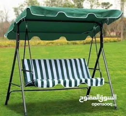  3 المرجوحة الاكثر طلبا  مرجوحه الحدائق والمنازل مرجوحة خارجية كبيرة 3 مقاعد مع شمسية تستخدم داخل بيت