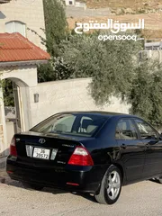  6 تويوتا كورولا 2006 استخدام شخصي