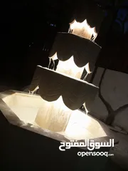  9 نوافير وشلالات وبابكيو حواض زريعه جميع انواع الحجر البناء والديكورات