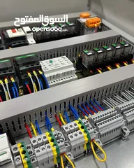  2 كهرباء كنترول وبرمجه شاشات hmi وجهازplc معدات صناعيه