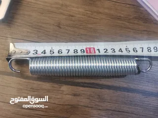  8 تفصيل قماش وجلد ترامبولين على المقاس المطلوب مع حلقات وزنبركات وواقي ومتوفر إكسسوارات مدن الالعاب