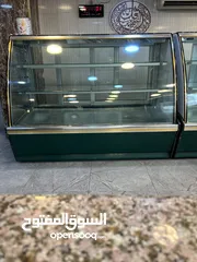  6 ثلاجة عرض ايطاليه بحاله ممتازه