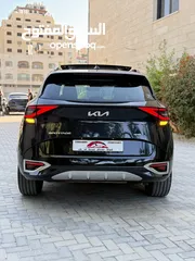  16 كيا سبورتاج GT Line ترخيص 2022 محرك 1600 هايبرد plug in/يقطع على الشحنه 65 كيلو متر  271 حصان