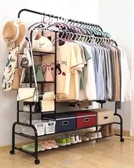  4 خزانة قماش قوية ومتينة  أنيقة وجميلة  سهلة الفك والتركيب  لغرفة مرتبة  لطفلك