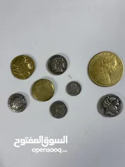  1 عمل تذكاريه قديمه من النوادر للبيع او للبدل فضه