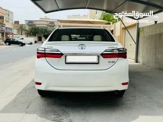  4 TOYOTA COROLLA 2.0 XLI  MODEL 2019 SINGLE OWNERSHIP, ZERO ACCIDENT  FAMILY USED CAR FOR SALE