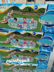  21 بركة سباحة ماركة انتكس نفخ مقاس 260 سم في 175 سم في عمق 56 سم