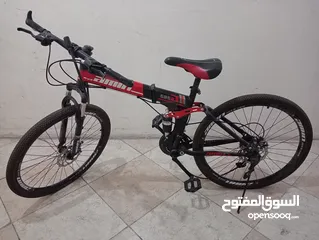  2 Foldable Geared Bicycle For Age 10-50 + Free lock and key for The Bicycle!