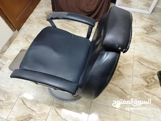  1 كرسي حلاقة رجالي مع جك