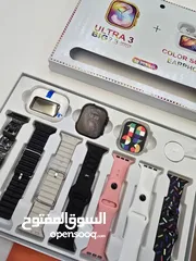  3 بكج سماعه وساعه ذكيه