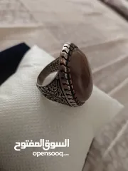  9 خواتم فضه و بلاك فضه رجالي
