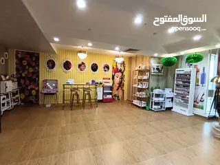  6 Beauty salon and spa Amazing location very low rent for sale