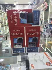  2 جديد وحديث NOTE 16 جيجا 64 رام 12 بطارية 5160 مكفول سنة كاملة من شركتو SMT متوفر توصيل
