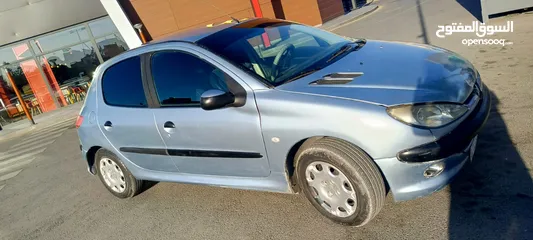  9 بيجو 206 اتوماتيك موديل 2007