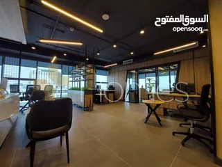  10 مكتب على اجمل اطلالات عمان للايجار في عبدون بمساحة 100م