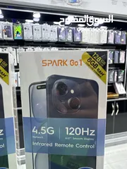  4 Tecno spark go1   ‎سعة التخزين الداخلية (128GB)