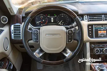  9 Range Rover Vogue 2014 Hse   السيارة وارد الشركة و مميزة جدا و قطعت مسافة 106,000 كم فقط
