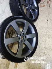  3 جنط بليزر SS مقاس 22 بحالة ممتازة، سعر مميز!