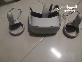  1 نظارة واقع افتراضي oculus quest 2(شاهد الوصف مهم)