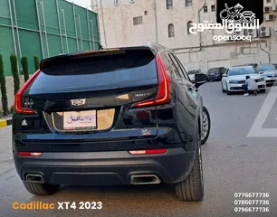  11 كاديلاك XT4 2023 اعلى صنف فحص كفالة الشركه كاش أو أقساط