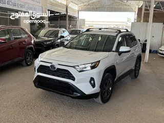  1 تويوتا راف فور ((2024)) XLE بريميوم، فل كامل، فحص كامل، فورويل، بطارية ليثيوم، حرة، بحالة الوكالة..