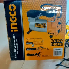  1 كومبريسر هواء معدل التدفق 35 لتر نوعية انكو الممتازة...