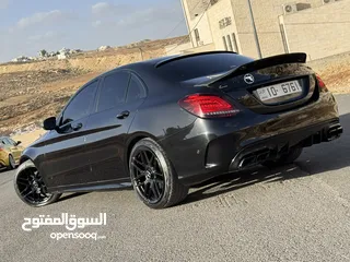  7 مرسيدس  c200 2019 c63s مواصفات خاصه AMG سبيشال كرت ابيض بلاك اديشن