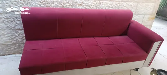  2 كنباية شبه جديدة للبيع - استعمال خفيف جدًا