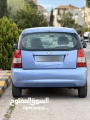  15 كيا بيكانتو 2007  جير عادي  بحاله ممتازه جدا  مكيف بور سنتر موفره جدا فحصها ممتاز مرخصه للبيع كاش فق